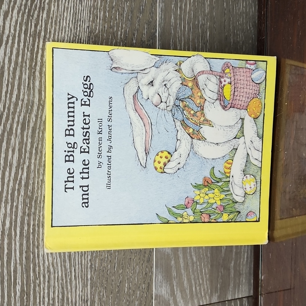 1982 edition of the big bunny and the Easter eggs kids book
